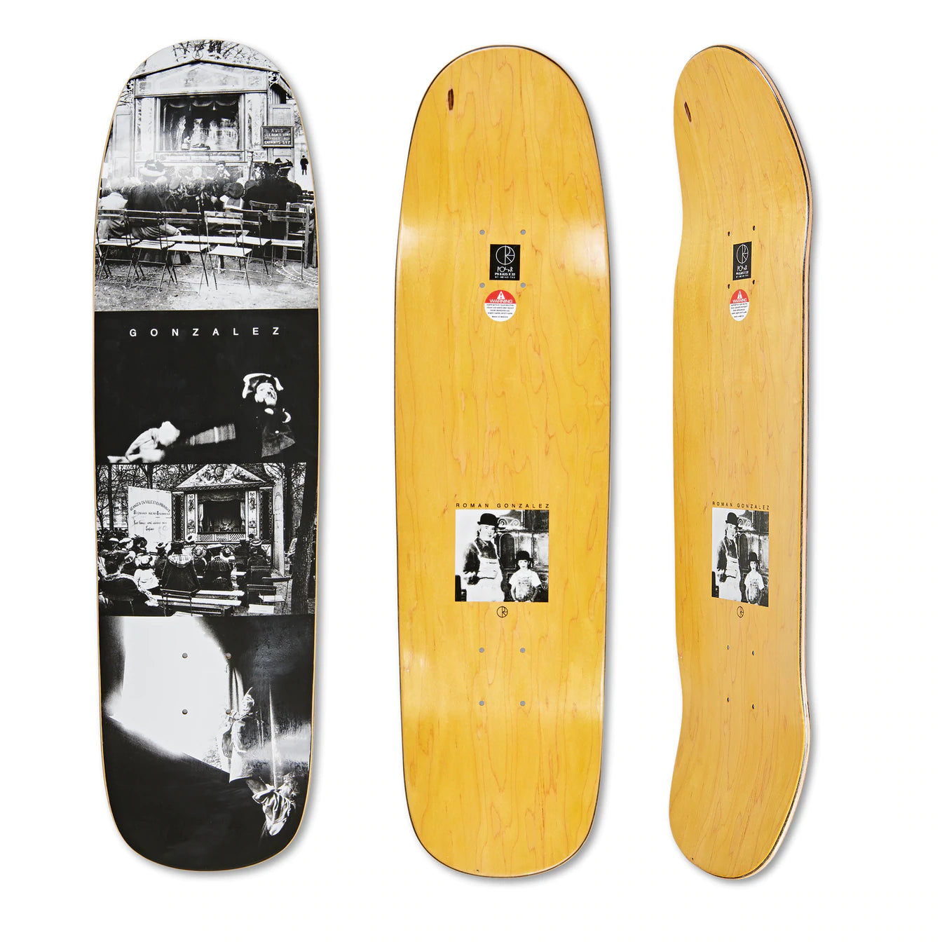 Polar Roman Gonzalez "Champ Elysées" Deck - 8.625