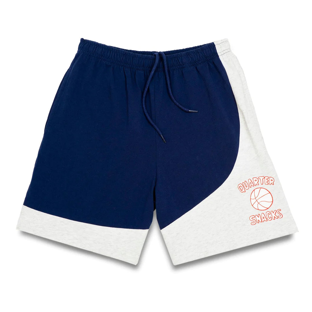 Quartersnacks House Shorts - Navy/Grey