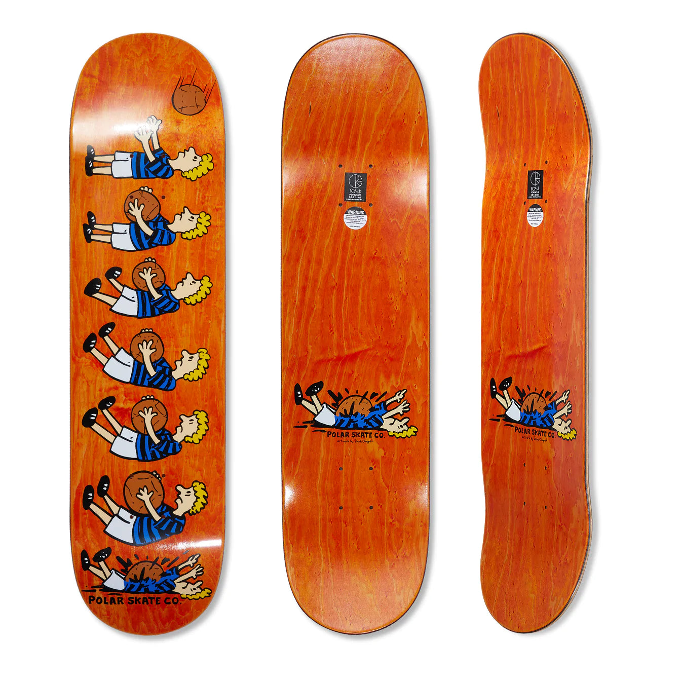 Polar Team Model "Basketball" Deck - 8.25"