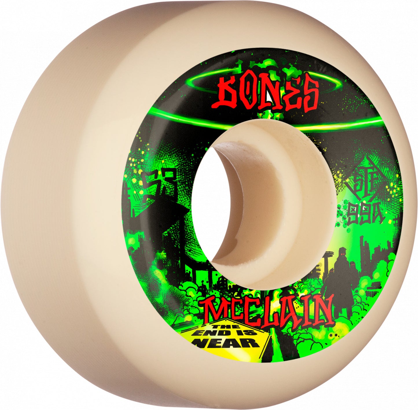 Bones McClain Apocalypse V5 Sidecut - 53MM
