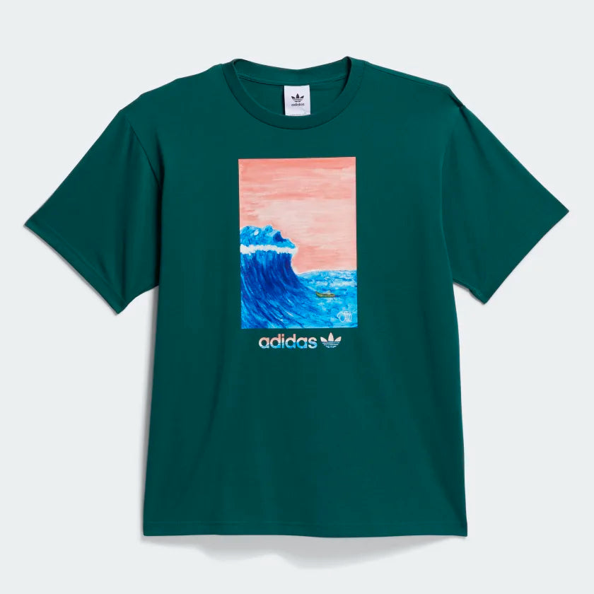 Adidas Dill Graphic T Shirt - Green