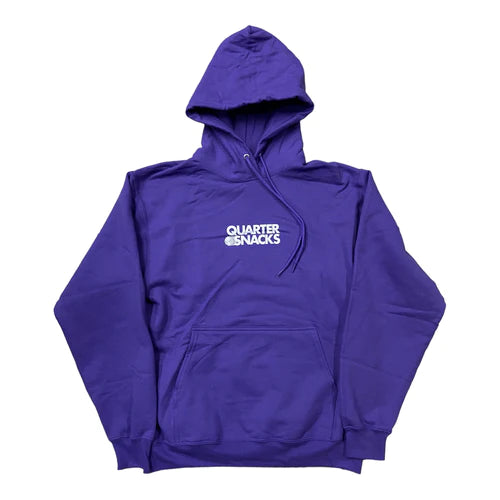 Quartersnacks - Journalist Purpel Hoodie