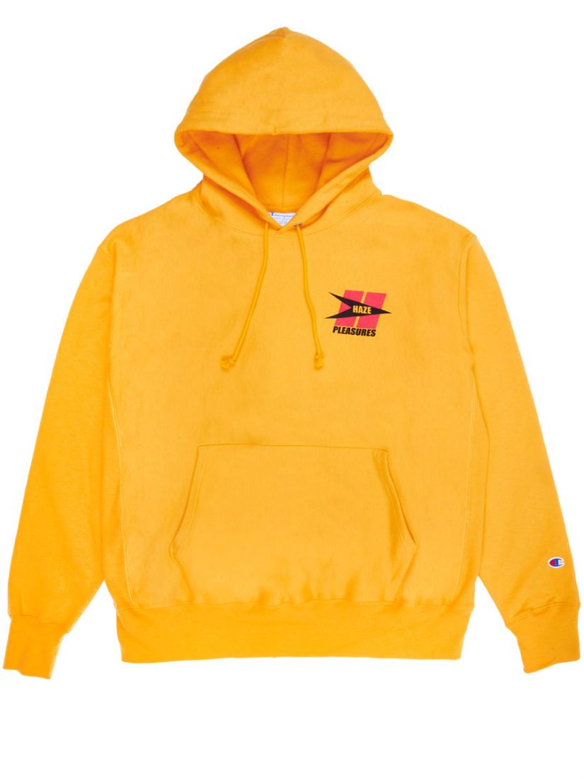 Pleasures x Eric Haze Roam Hood - Yellow