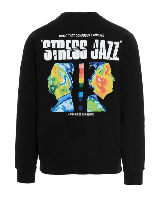 Pleasures Stress Jazz Crewneck - Black