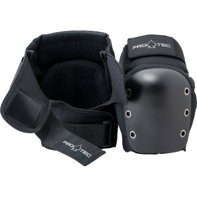 Pro-Tec Jr. 3 Pack Skate Pads - Black