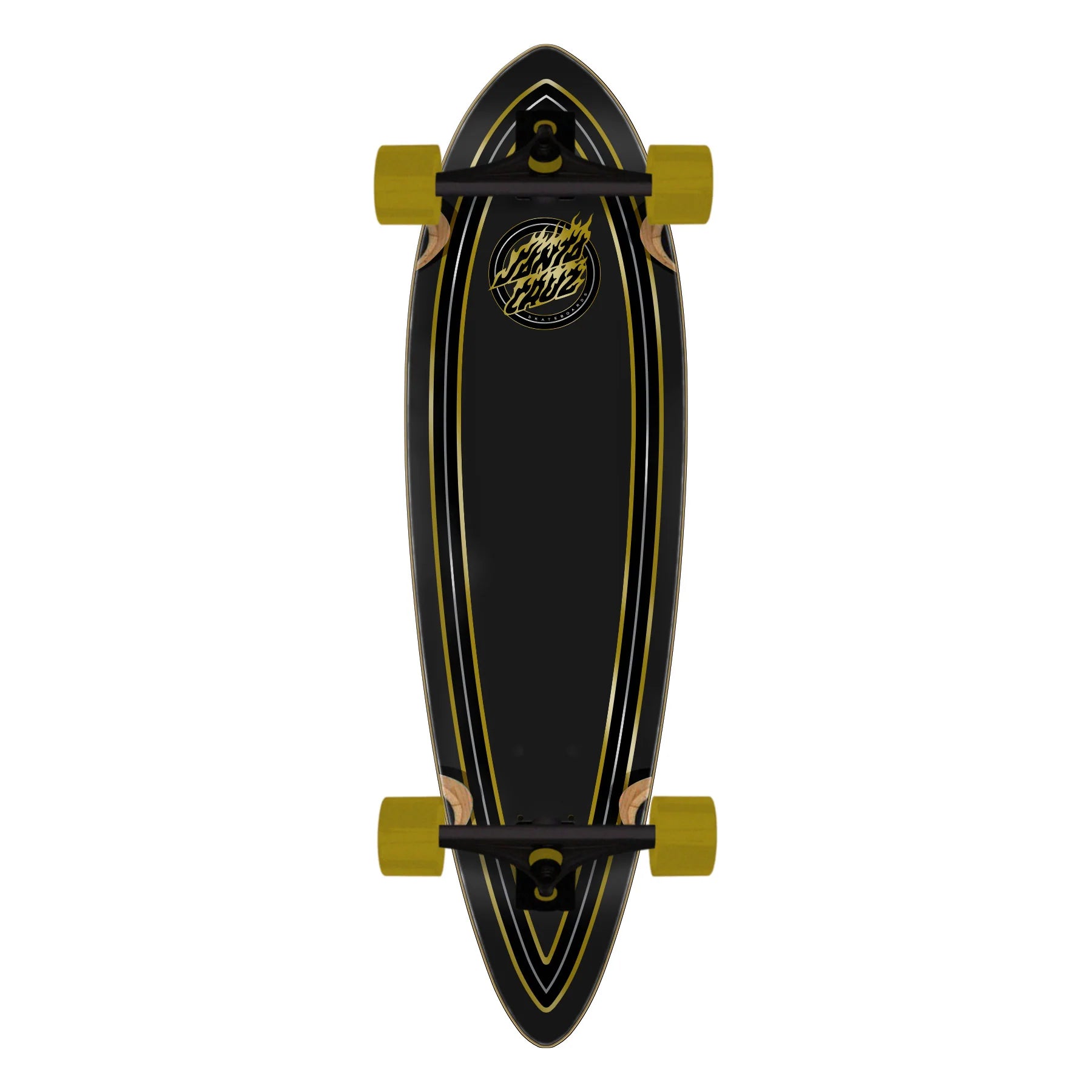 Santa Cruz Flame Dot Pintail Cruzer