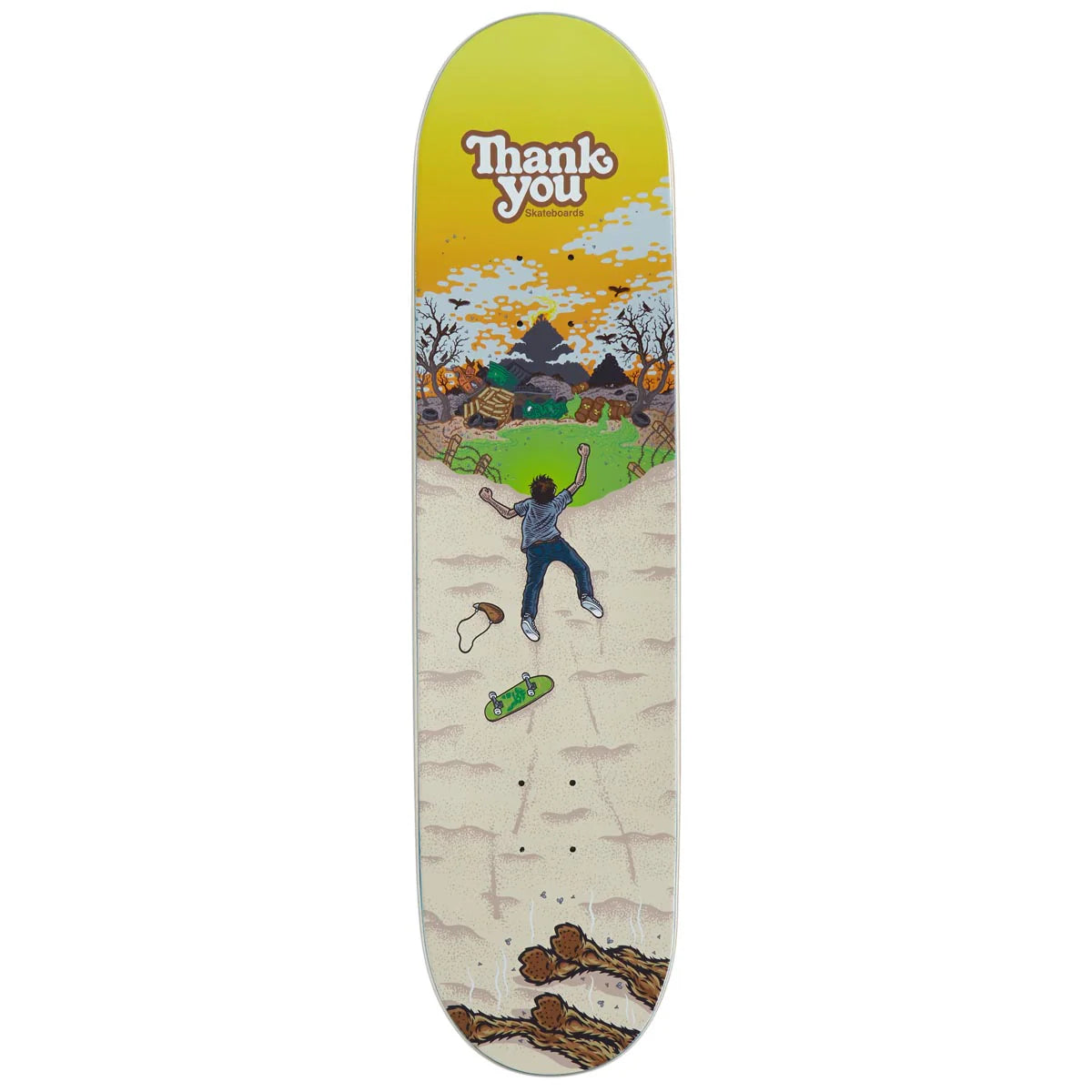 Thank You -Cairo Foster Mirage Signed Deck  - 7.75/8.0/8.25/8.5/8.625"