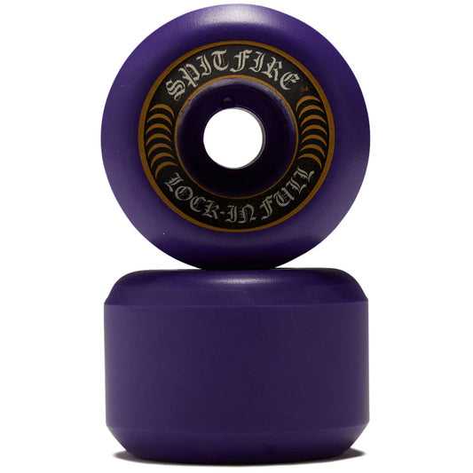 Spitfire Formula Four Lock Ins Full - Purple 54mm