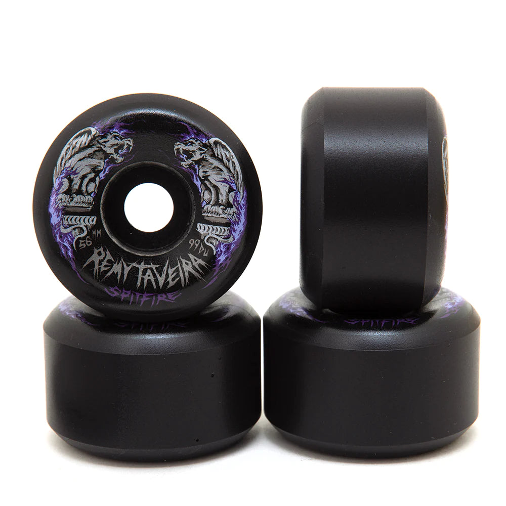 Spitfire Remy Taveira Black/Purp- Conical Four - 56MM