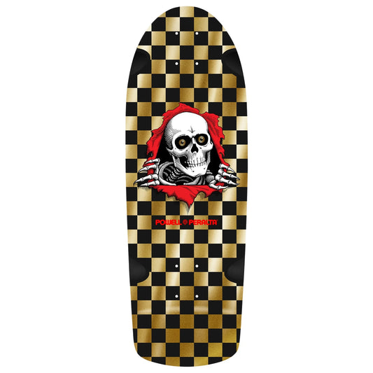 Powell Peralta Checker Og Ripper Gold - Foil 10"