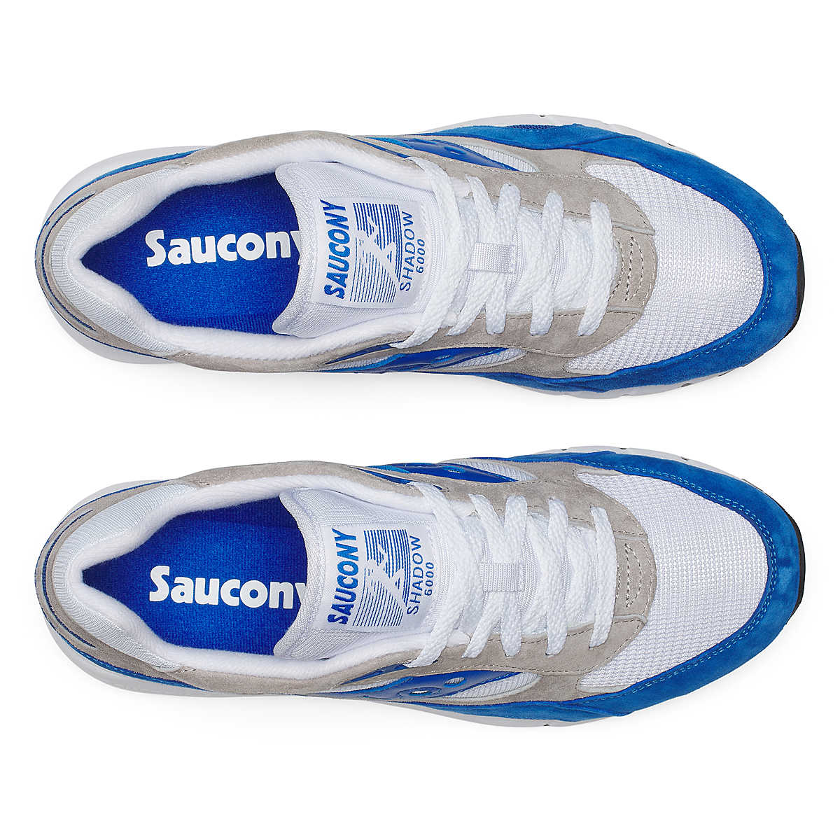 Saucony Shadow 6000 - White/Royal Blanc/Royal