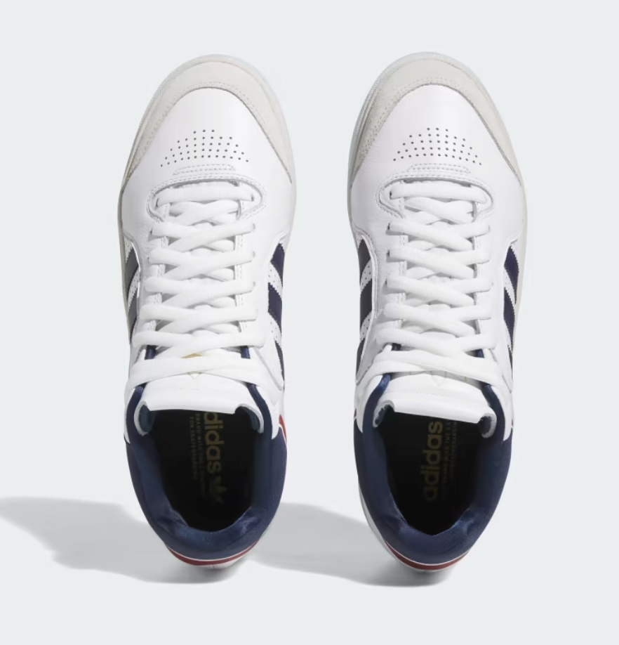 Adidas Tyshawn - White/Navy Blue