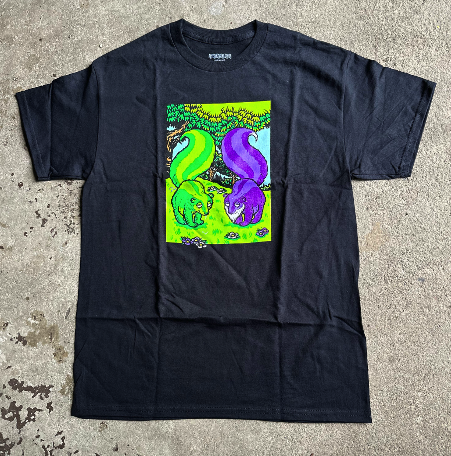 Strangelove - Skunks - Black T-Shirt