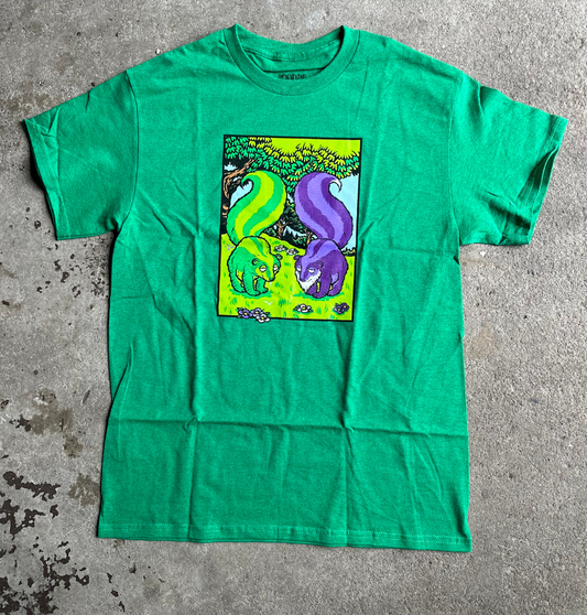 Strangelove - Skunks - Irish Green T-Shirt