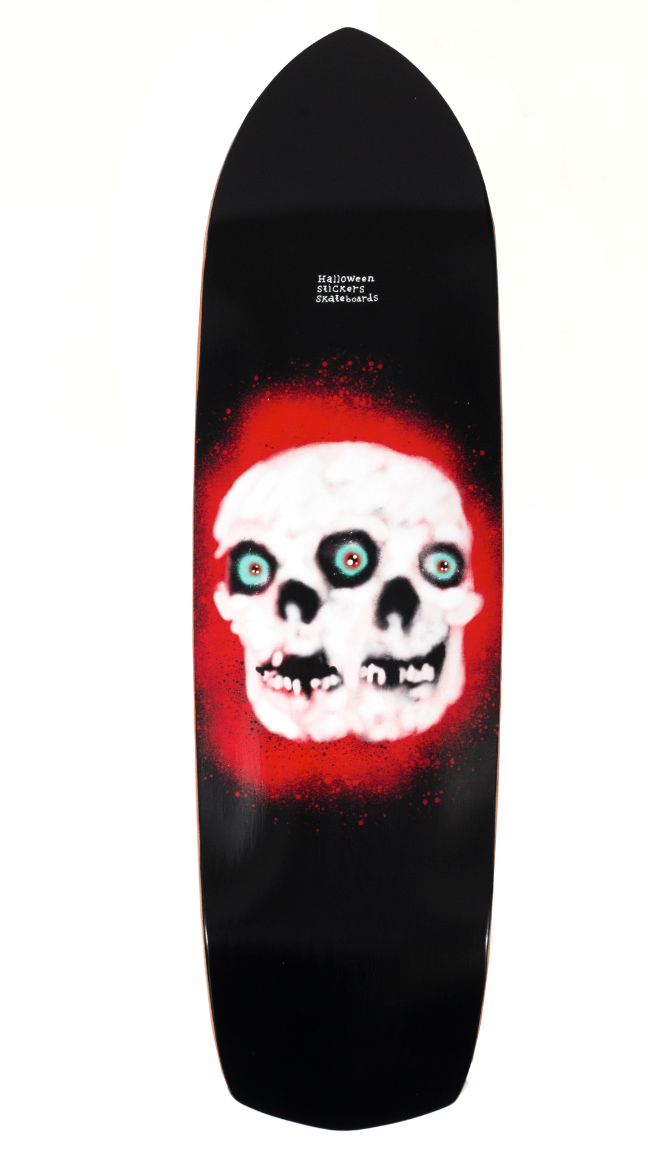 Halloween Stickers Skateboards - Numbskull cruiser