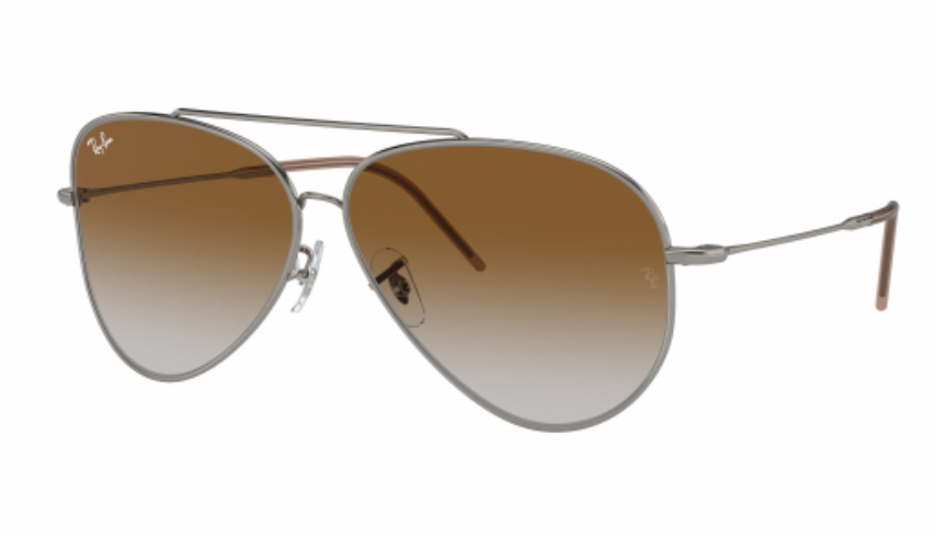 Ray Ban - Aviator Reverse - Gunmetal/Gradient Brown - 0RB0101S