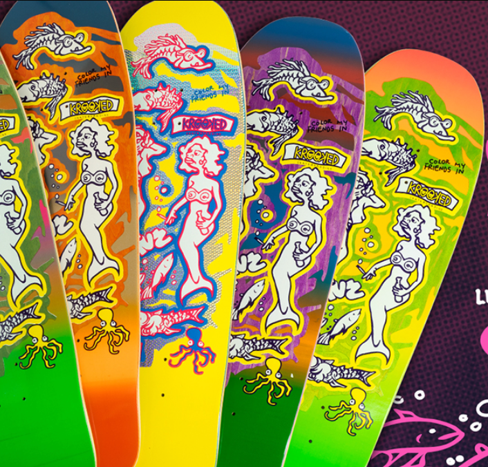 Skateshop Day 2024 Decks - Gonz Color My Friends - 9.81