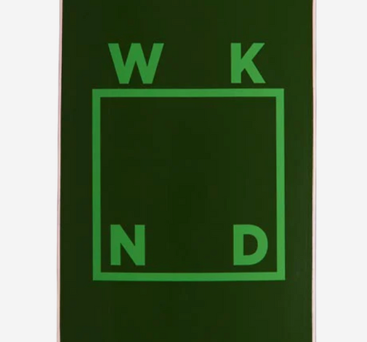 WKND - Army Green Logo Deck - 8.5