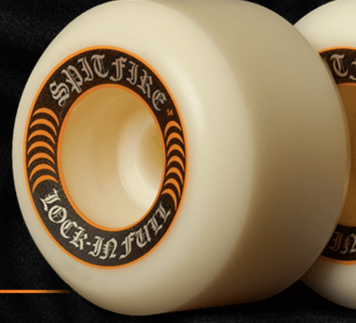 Spitfire Formula Four - Lock In Fulls - White 54mm