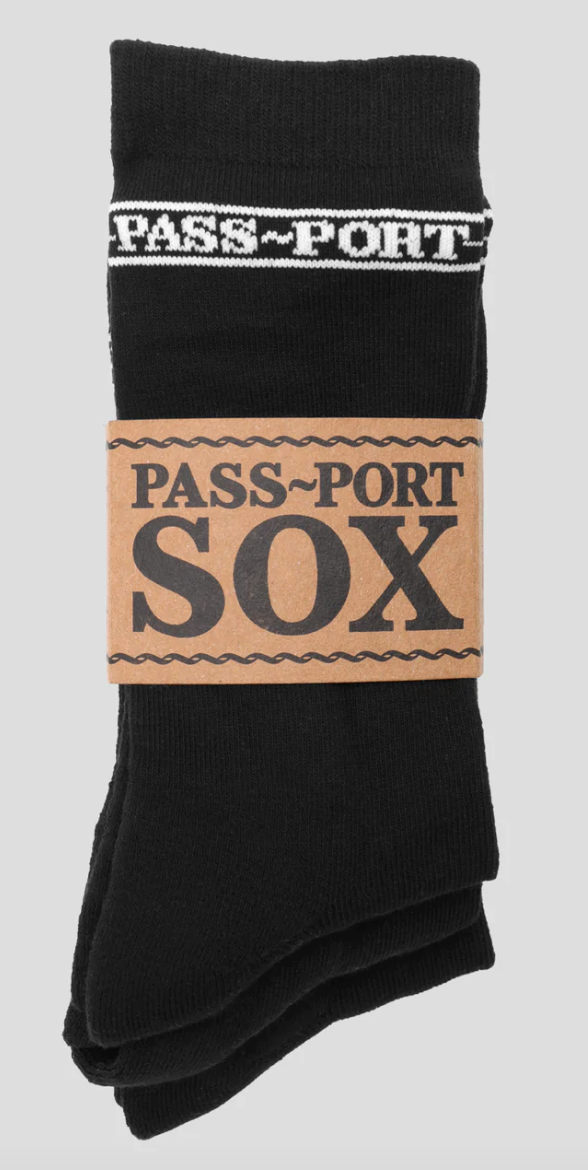 Pass~Port - Hi Sox 3-pack (black)