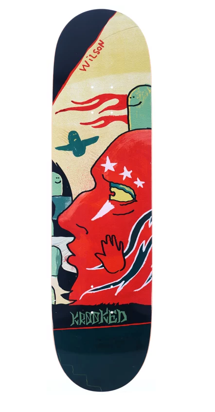 Krooked - Andrew Wilson deck - 8.5