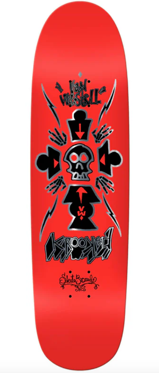 Krooked - Van Wastell deck - 8.6