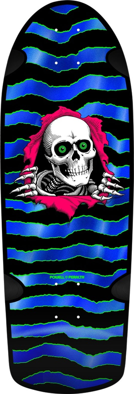 Powell Peralta Checker Og Ripper Blacklight  Foil 10"