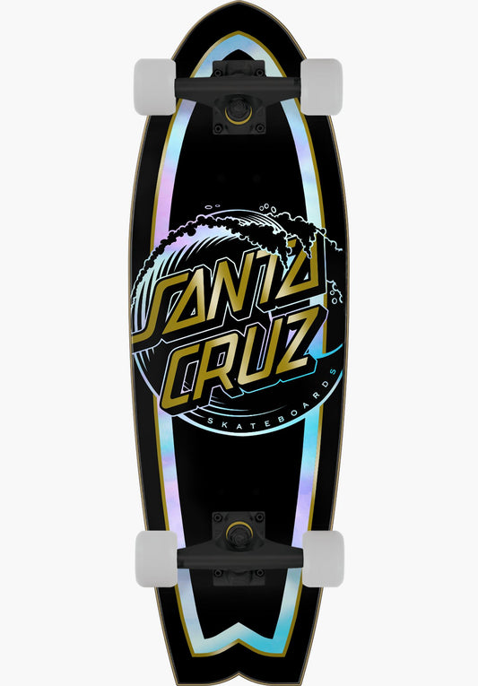 Santa Cruz Holo Wave Dot Shark Cruzer