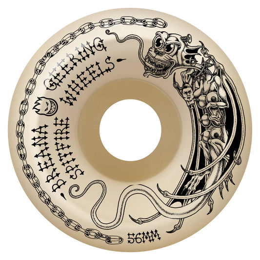 Spitfire Breana Geering Conical Full White/Smoke- 56MM
