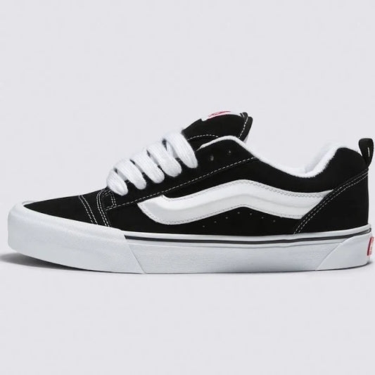 Vans/ Skate Black/White Knu Skoo Low