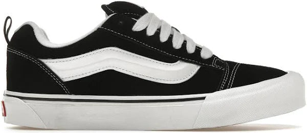 Vans/ Skate Black/White Knu Skoo Low