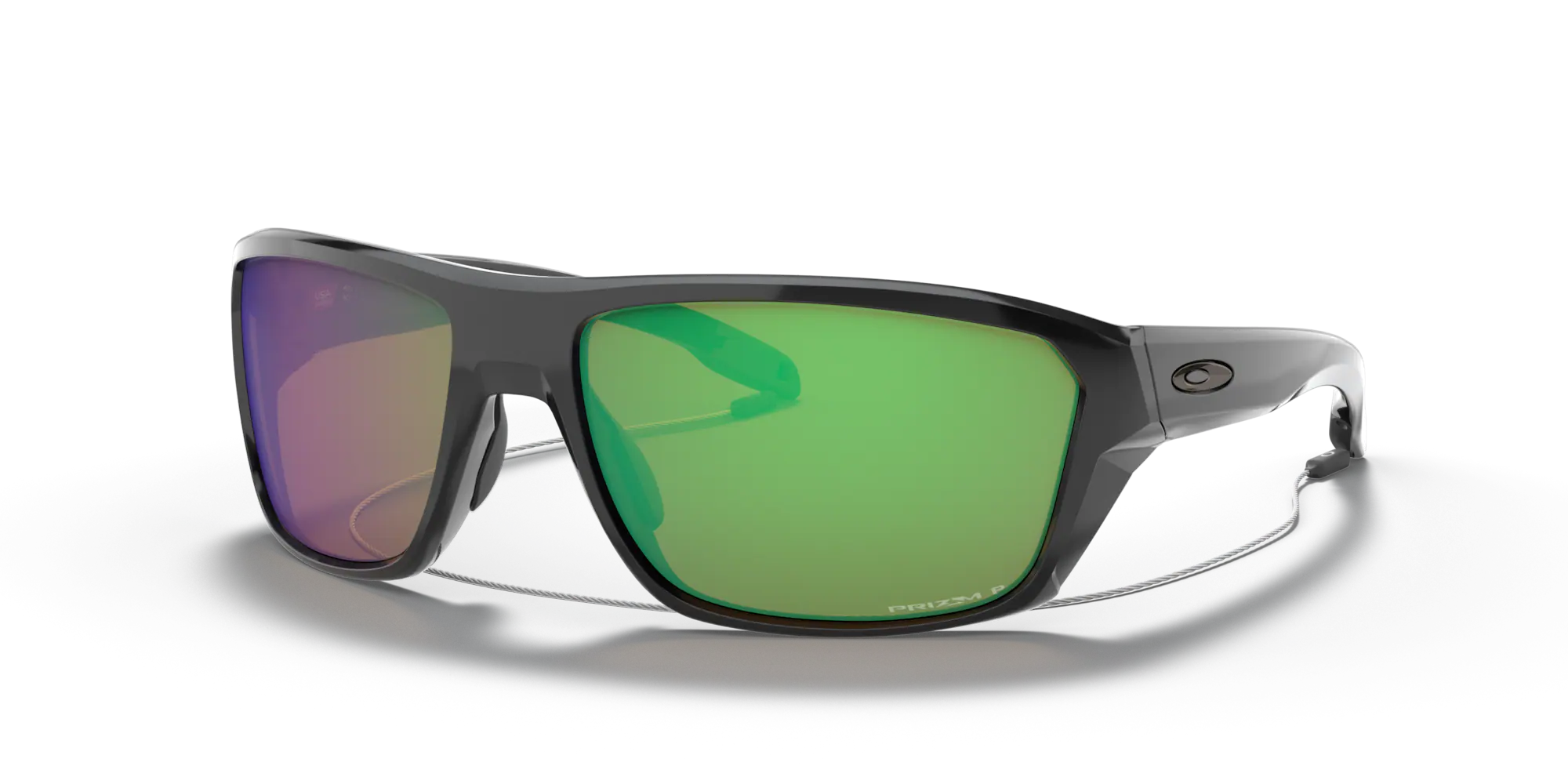 Oakley Split Shot Polished Black Prizm Shallow H20 Polarized
