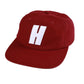 Hopps Big H Wool Snapback - Maroon