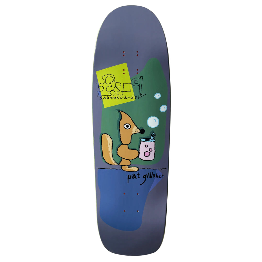 Frog Bubbly Pat G Shaped Deck - 9.8"