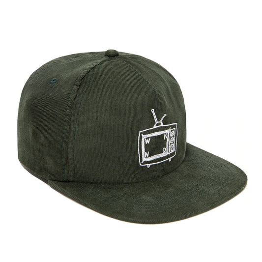 WKND TV Logo Hat Corduroy - Hunter Green