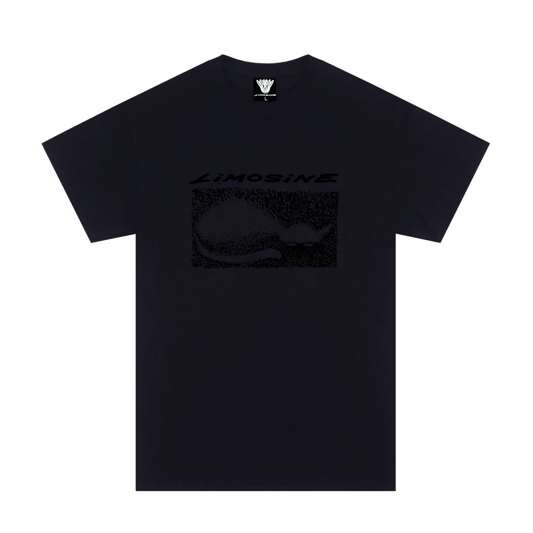 Limosine Cat T Shirt - Black