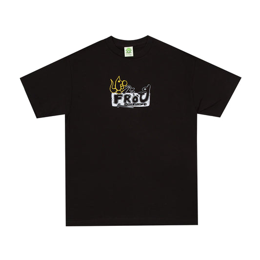 Frog Chipmunk T Shirt - Black