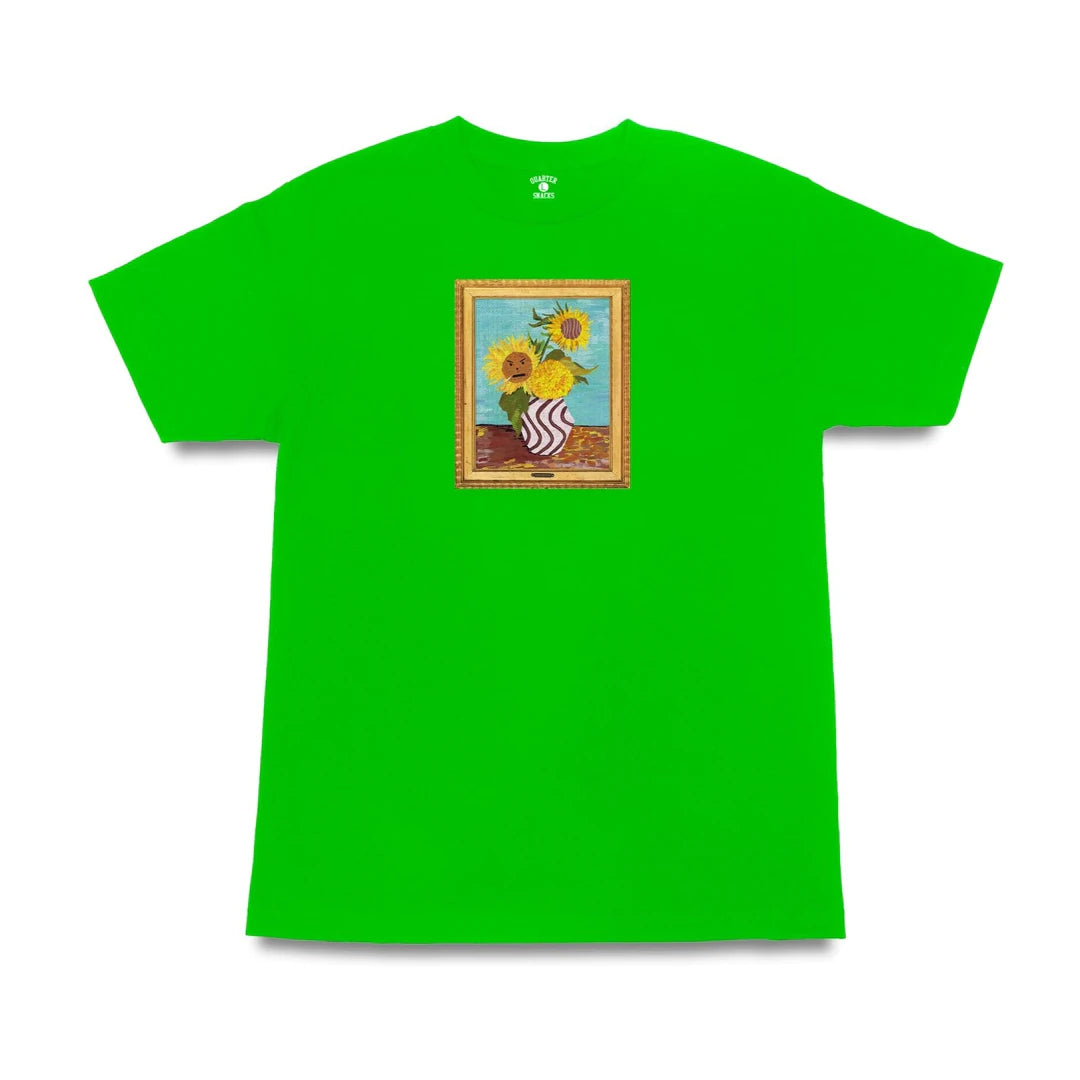 Quartersnacks Fine Art T Shirt - Green