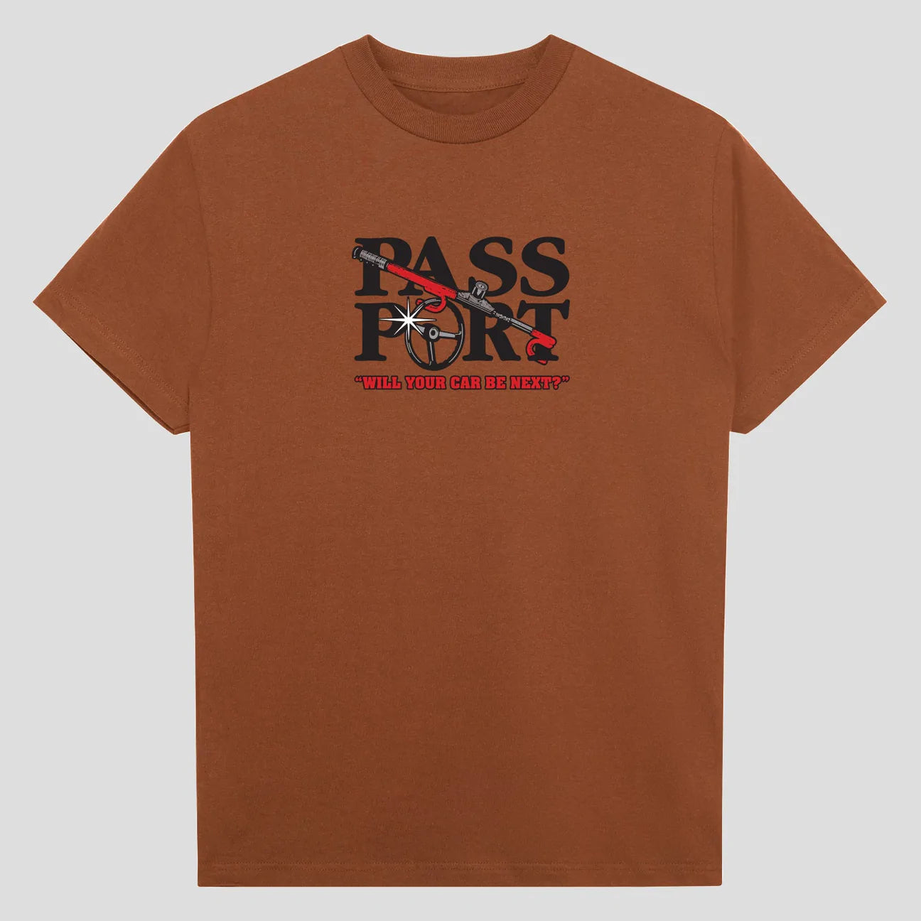 Pass~Port Lock Up T Shirt - Texas Orange