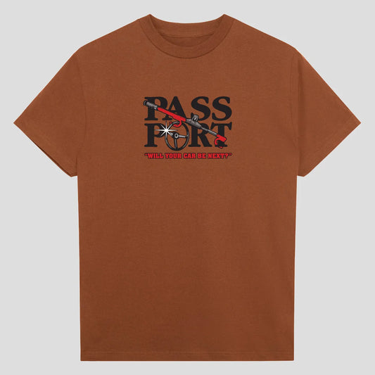 Pass~Port Lock Up T Shirt - Texas Orange