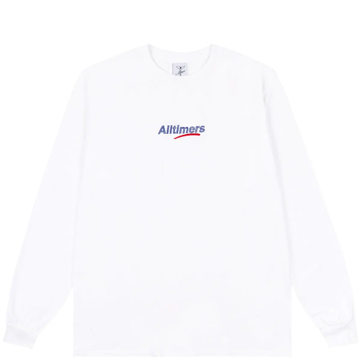 Alltimers Centered Estate Embroidered Long Sleeve Black/White