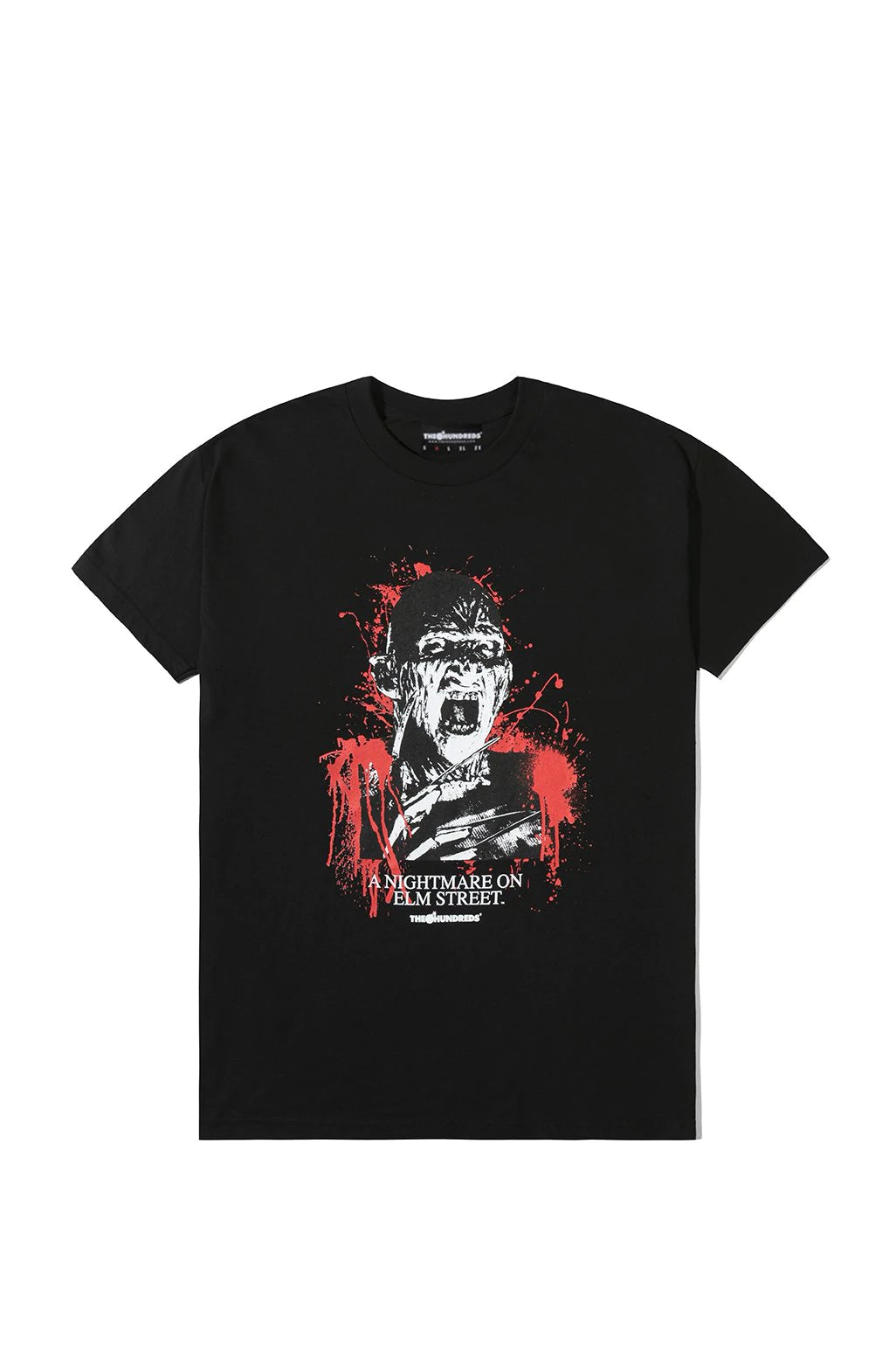 The Hundreds x Nightmare on Elm Street T Shirt - Black