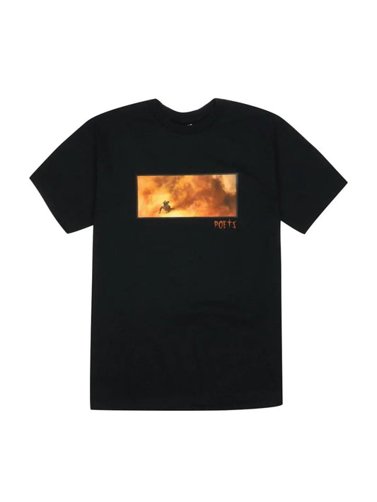 Poets Ace T Shirt - Black