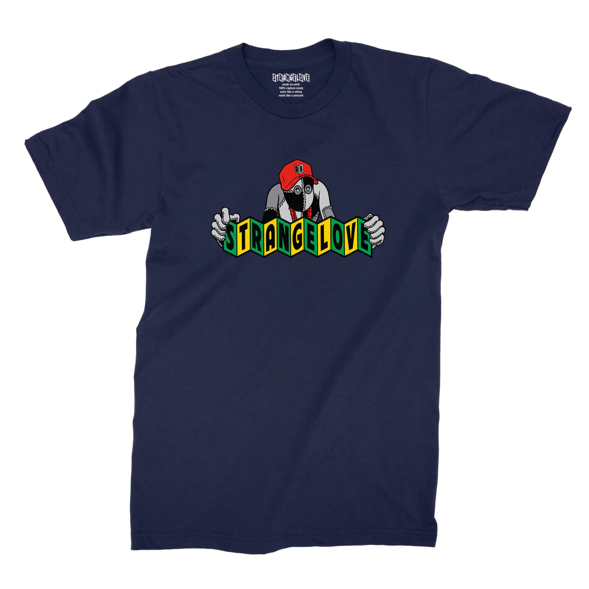 Strangelove x Ray Barbee Rag Doll T Shirt - Navy – Branded Skate Shop