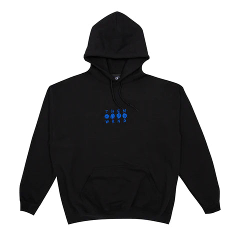 Wknd - X Them Logo Hoodie - Black/Blue