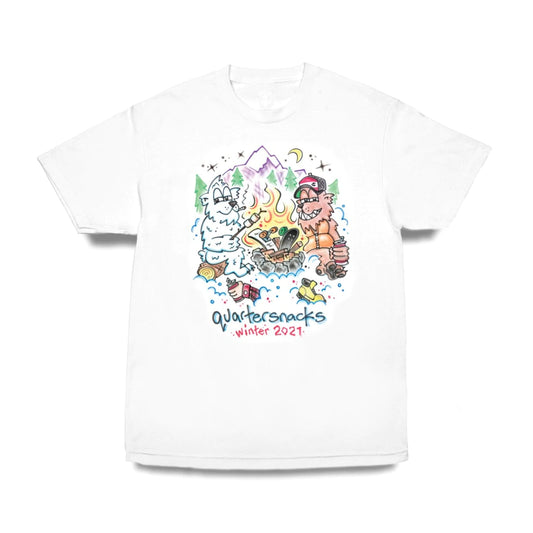 Quartersnacks Winter 2021 T Shirt - White