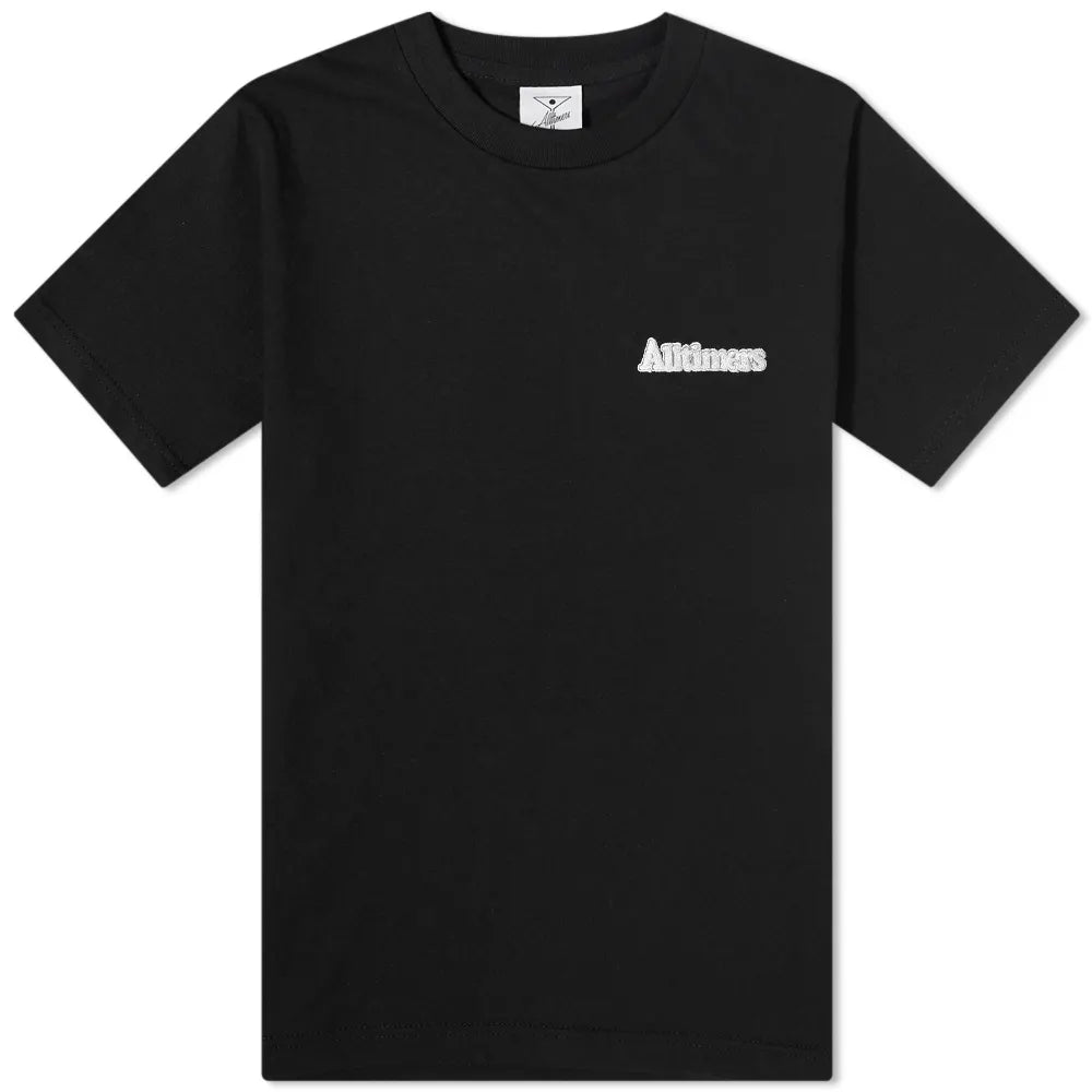 Alltimers Broadway Embroidered T - Black