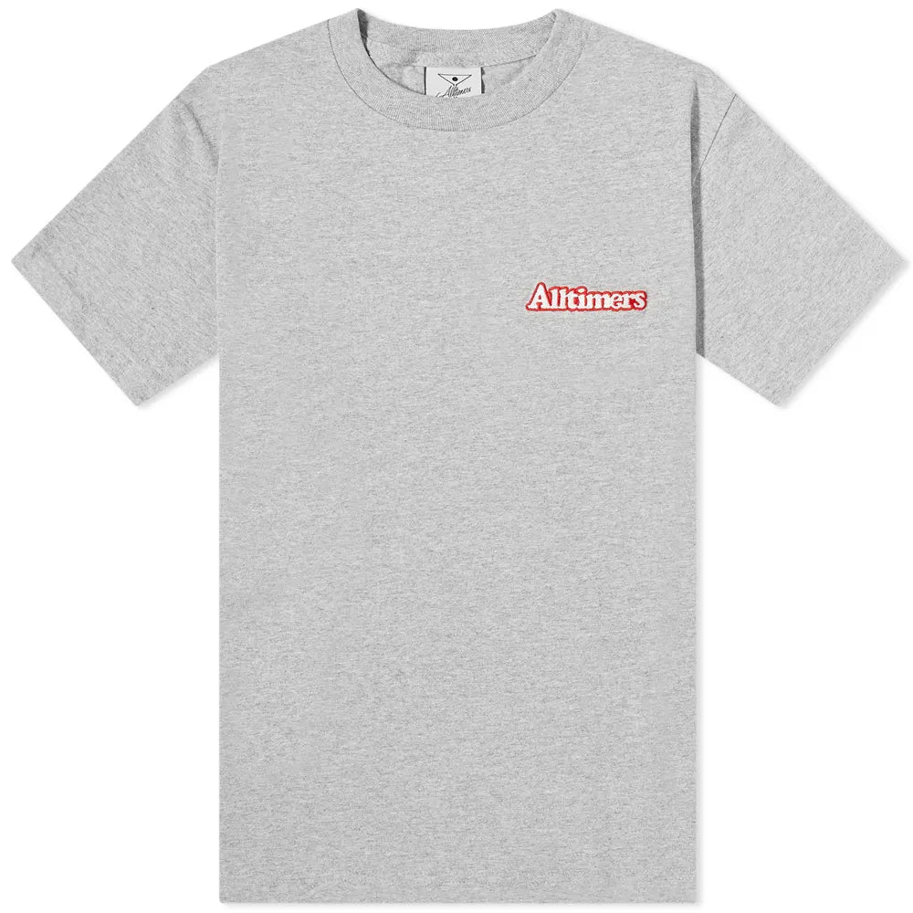 Alltimers Broadway Embroidered T - Gray
