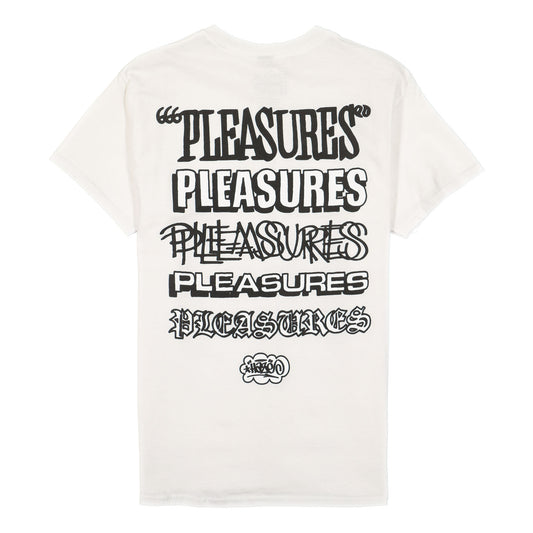 Pleasures x Eric Haze Studies T Shirt - White
